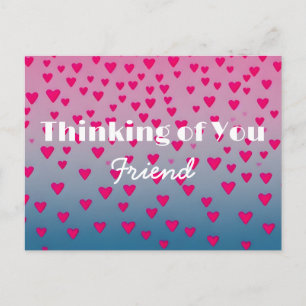 Penser à vous Mon ami Carte postale