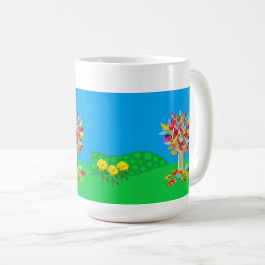 Penser à vous Mug par Jo Images (Devant droit)