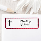 PENSER AUX ÉTIQUETTES D'ADRESSE DE RETOUR (En situation)