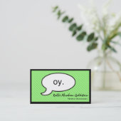 Penser Cloud Oy Rabbi Carte de visite (Debout devant)