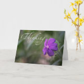 Penser de votre carte (Fleur jaune)