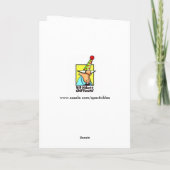 Penser Drôle À Votre Carte De Voeux Humour (Dos)