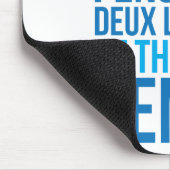 Penser en Deux Langues starten bij dezelfde Temps Muismat (Hoek)