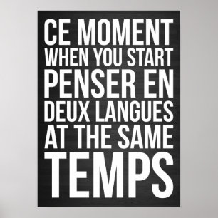 Penser en Deux Langues starten bij dezelfde Temps Poster