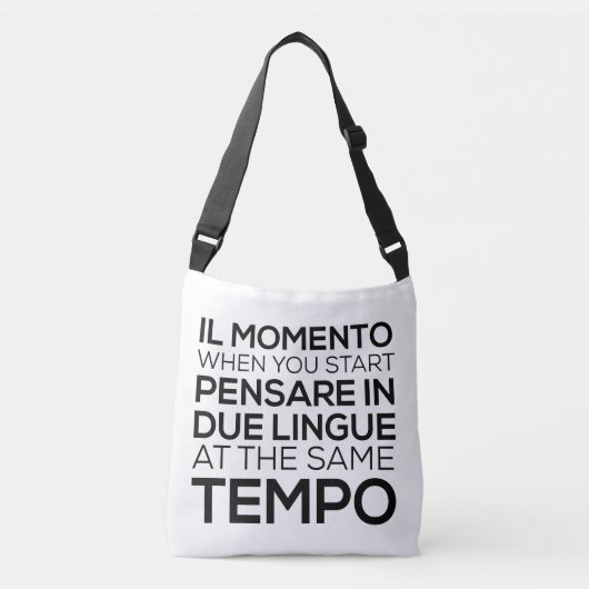 Penser en italien - Sac fourre-tout (Devant)