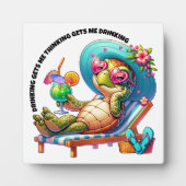 Penser et boire Plaque (Devant)