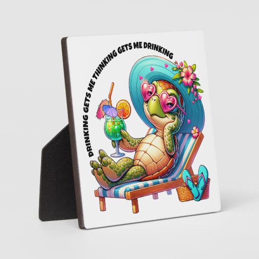 Penser et boire Plaque (Recto)