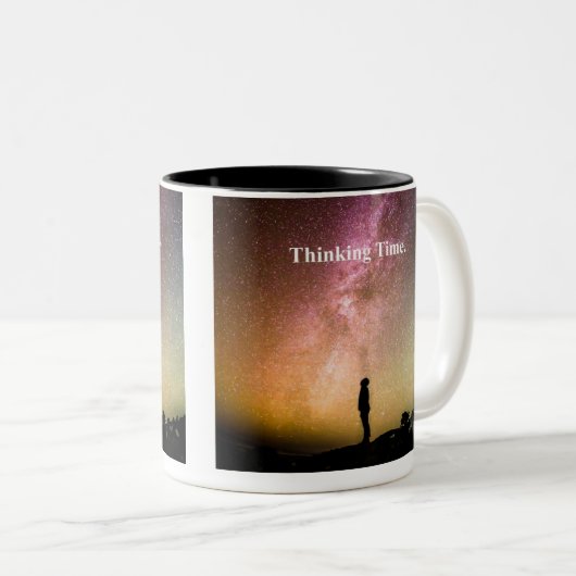 Penser le temps Mug (Devant droit)