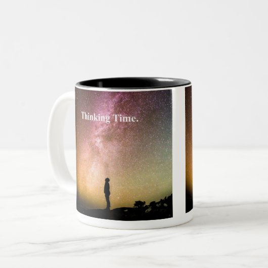 Penser le temps Mug (Devant gauche)