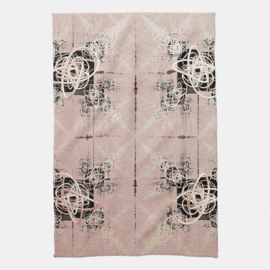 Penser Pastel Twists Tea Serviette (Vertical)