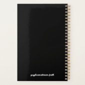Penser Pray Do Black Modern Planner (Dos)