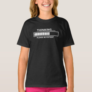 Penser S'Il Vous Plaît Attendre T-shirt