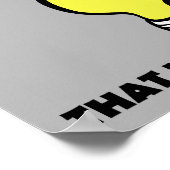 Penser Trend Funny Poster Signe (Coin)