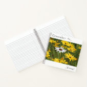 Pensez à fleurir Carnet Fleurs blanches jaunes (Intérieur)