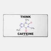 Pensez à la caféine (caféine, molécule chimique) (Recto)