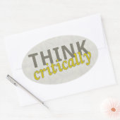 Pensez à Stickers Critique (Enveloppe)