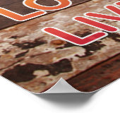 Pensez à une décoration d'affiche positive (Coin)