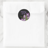 Pensez à votre autocollant Orchidée (Sac)