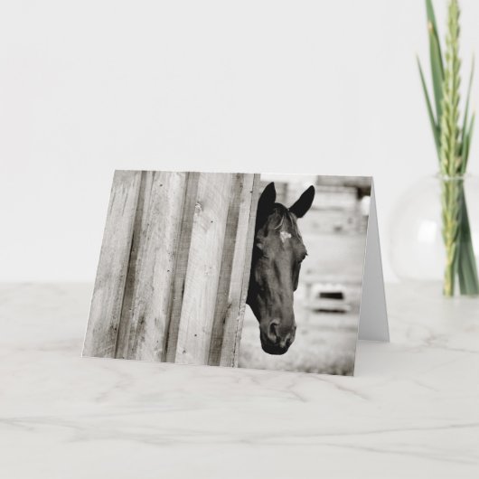 Pensez à votre carte de cheval (Devant)