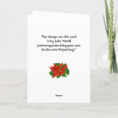 Pensez à votre carte de Noël (Dos)