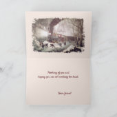 Pensez à votre carte sur le train à neige (Intérieur)