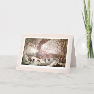 Pensez à votre carte sur le train à neige