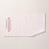 Pensez À Votre Propre Maternité (Serviette à main)