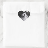 Pensez à vous avec des Stickers Coeur (Sac)