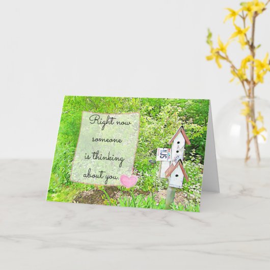 Pensez à vous, Miss Carte You (Fleur jaune)