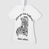 Pensez aux zèbres (devant)