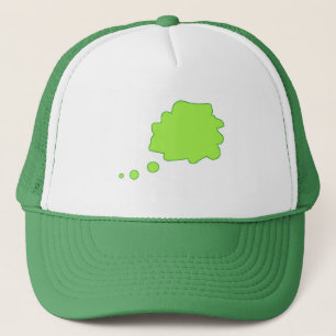 Pensez casquette vert