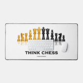 Pensez Échecs Jeu d'échecs Pièces Conseils (Clavier et souris)