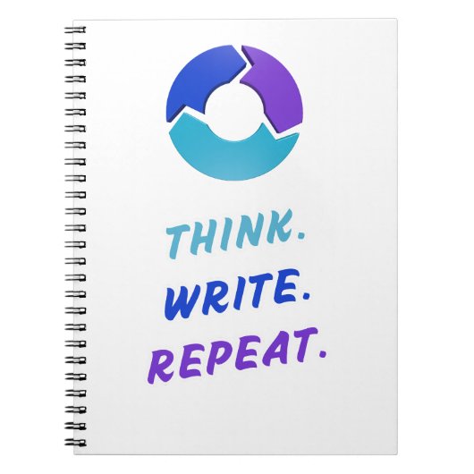 Pensez. Écrivez. Répétez. Cahier (Devant)