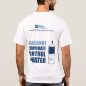 Pensez en dehors de la bouteille - le T-shirt (Dos)