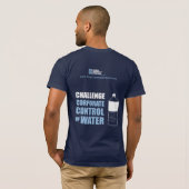 Pensez en dehors de la bouteille - T-shirt de la (Dos entier)