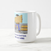 PENSEZ EN DEHORS de la tasse de BOÎTE (Devant droit)