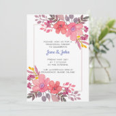 Pensez Invitation Rose Dusty (Debout devant)