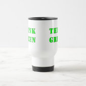 Pensez la tasse verte de voyage (Centre)