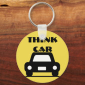 Pensez porte-clés funky de voiture (Recto)