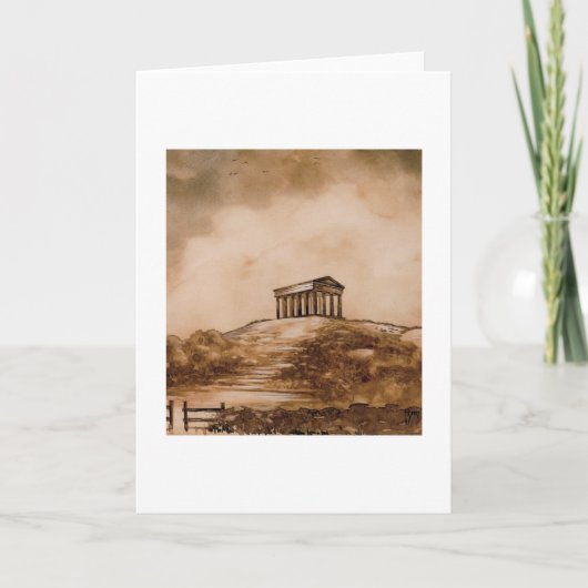 Penshaw Monument Kaart (Voorkant)