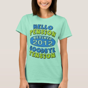 Pensioen 2012 t-shirt
