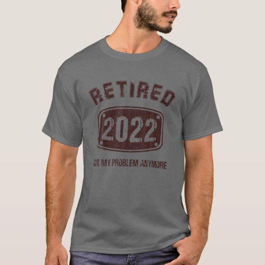 Pensioen 2022 cadeaus, in ruste 2022 niet mijn pro t-shirt (Voorkant)