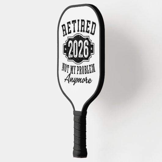 Pensioen 2026 niet meer mijn probleem pickleball paddle (Links)