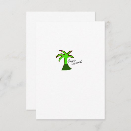 Pensioen! Bedankkaart (Voorkant / Achterkant)