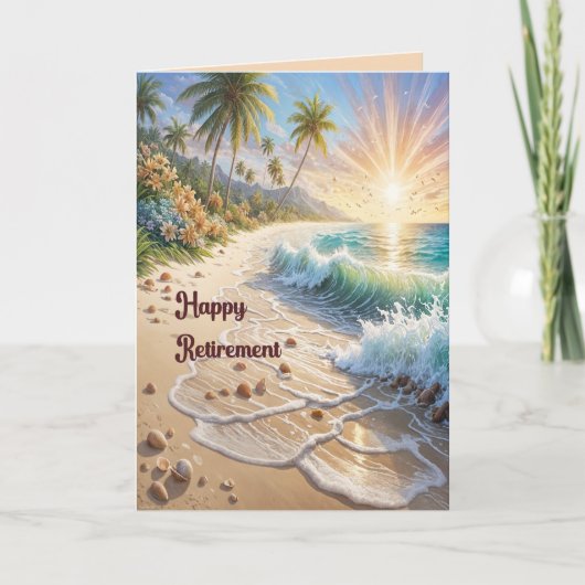 Pensioen bij Beach Kaart (Voorkant)