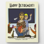 Pensioen Bleek gele Plaque Fotoplaat (Voorkant)