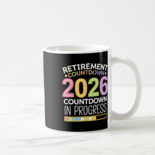Pensioen Cl Van 2026 Leraar Countdown Laden Te Koffiemok