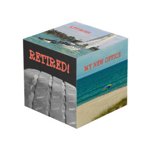Pensioen Custom Photo Cube Kubus