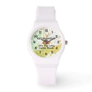 Pensioen: één grote lange koffiepauze horloge