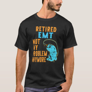 Pensioen EMT Vissen Pensionering T-shirt